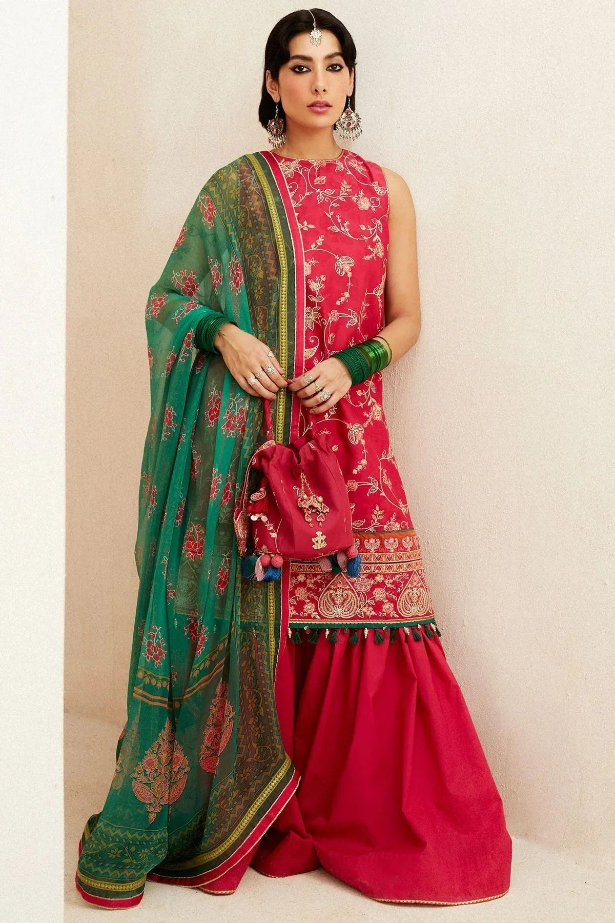 Zara Shahjahan | Luxury Lawn 24 | KORINA-3B - Rang-e-Khaas