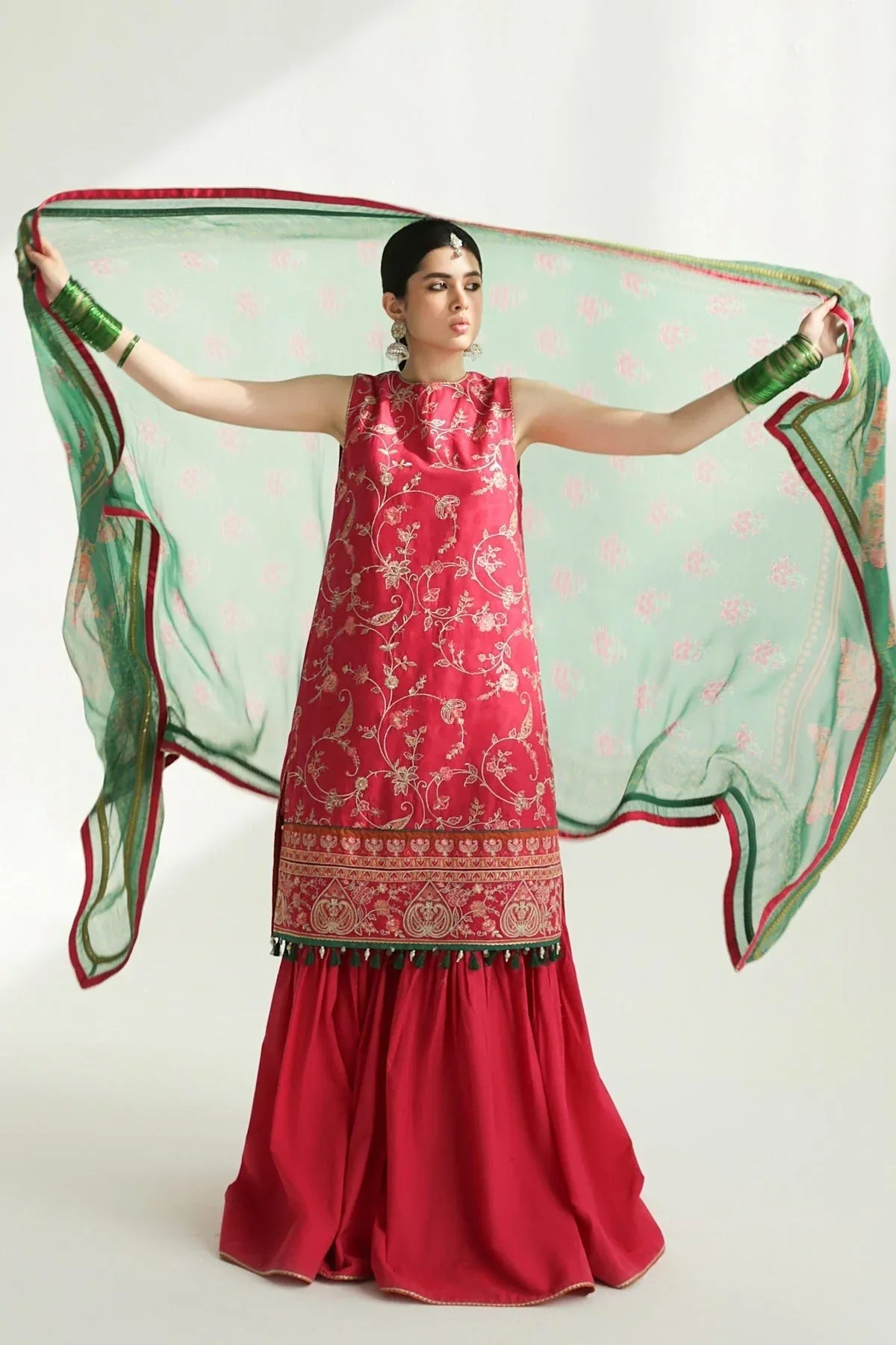 Zara Shahjahan | Luxury Lawn 24 | KORINA-3B - Rang-e-Khaas