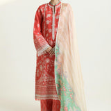 Zara Shahjahan | Luxury Lawn 24 | MAHI-1A - Rang-e-Khaas