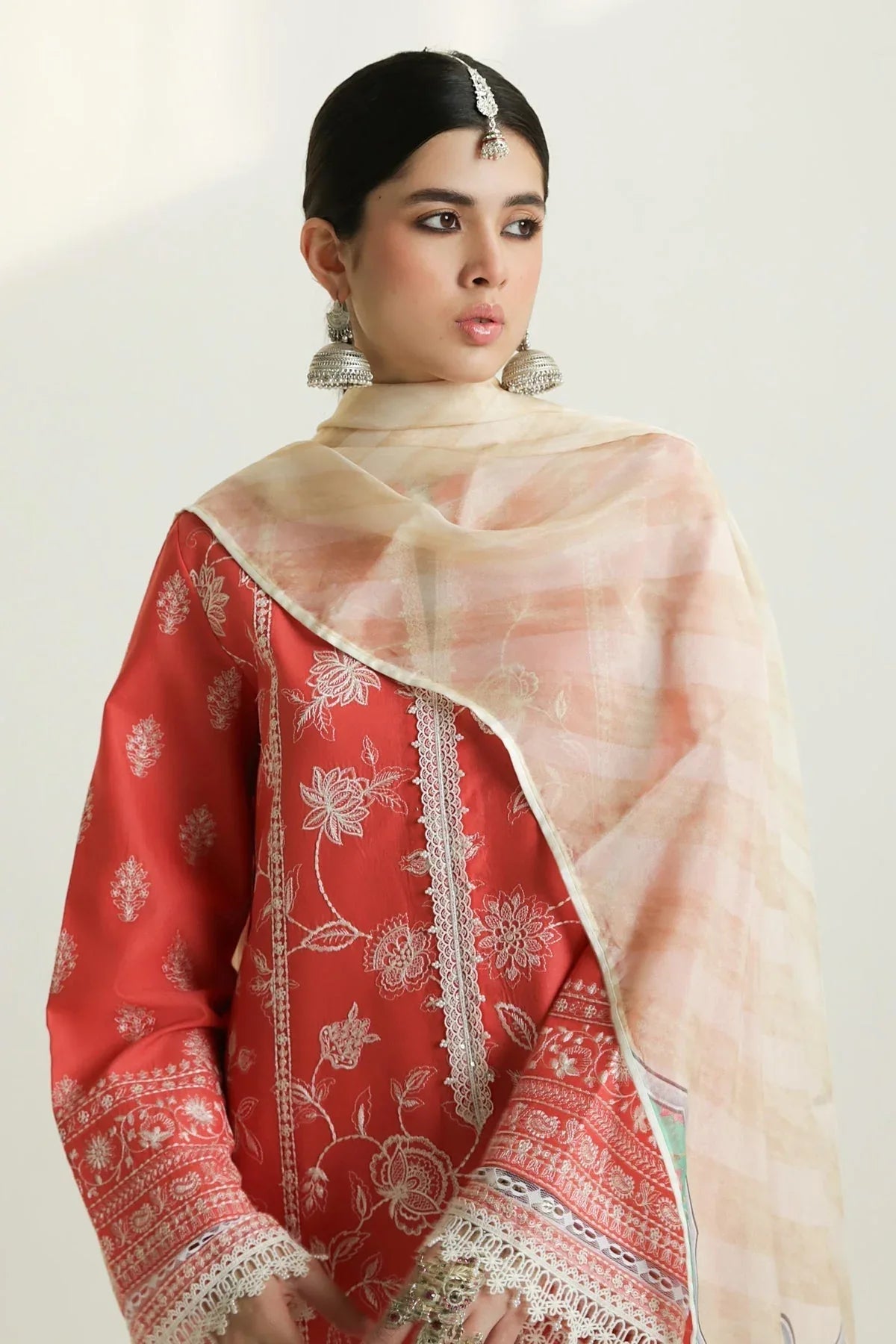 Zara Shahjahan | Luxury Lawn 24 | MAHI-1A - Rang-e-Khaas