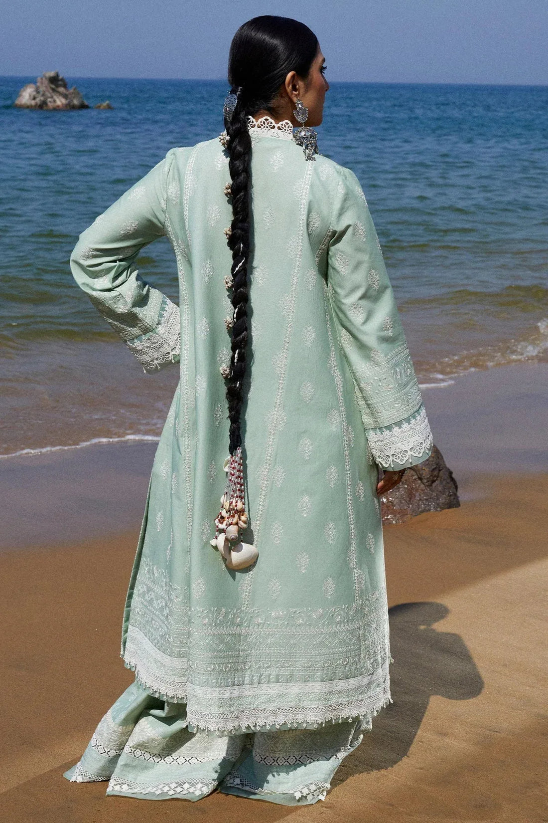 Zara Shahjahan | Luxury Lawn 24 | MAHI-1B - Rang-e-Khaas