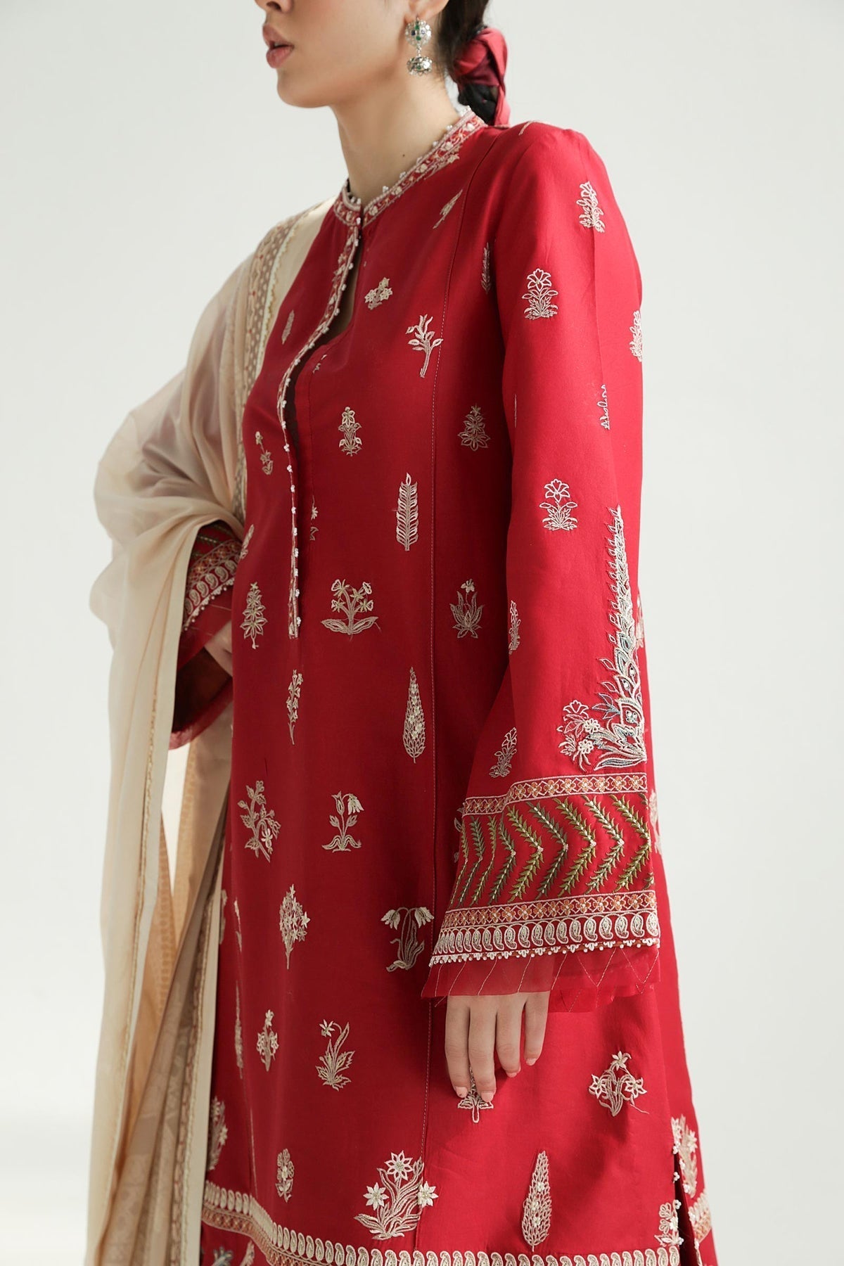 Zara Shahjahan | Luxury Lawn 24 | MYRA-14A - Rang-e-Khaas