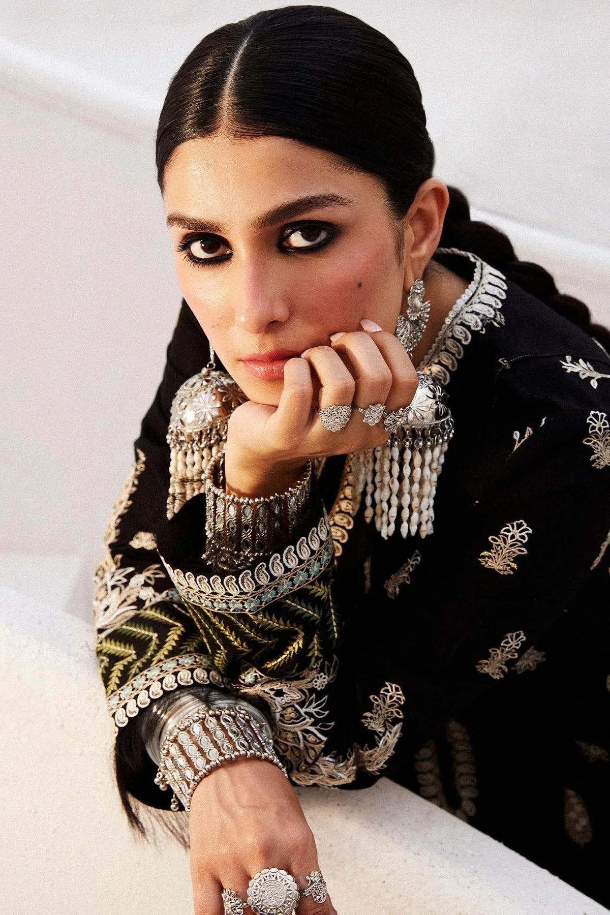 Zara Shahjahan | Luxury Lawn 24 | MYRA-14B - Rang-e-Khaas