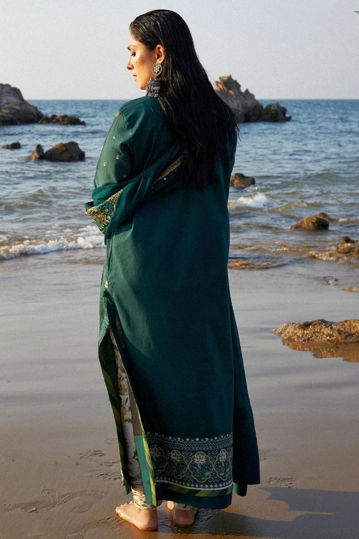 Zara Shahjahan | Luxury Lawn 24 | PARSA-9B - Rang-e-Khaas