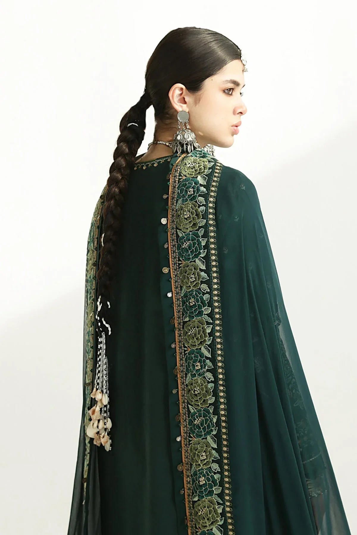 Zara Shahjahan | Luxury Lawn 24 | PARSA-9B - Rang-e-Khaas