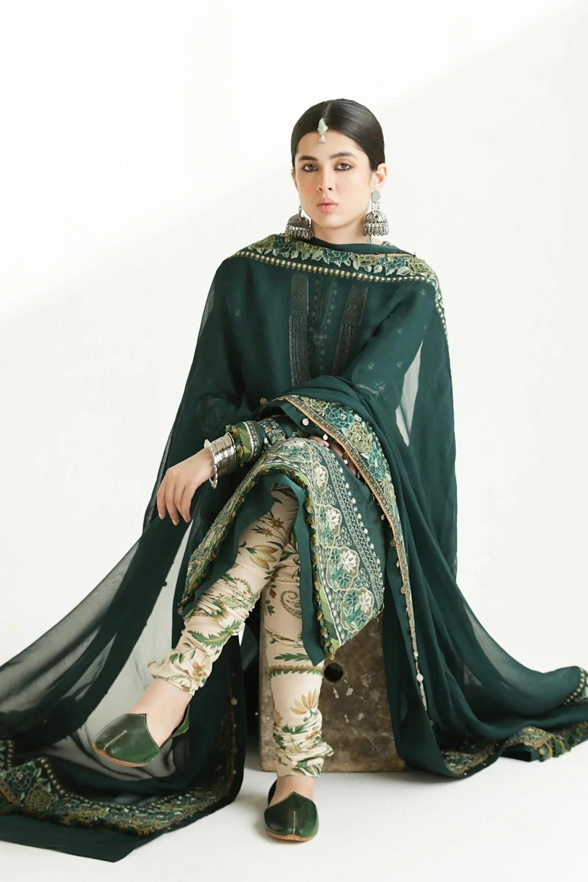 Zara Shahjahan | Luxury Lawn 24 | PARSA-9B - Rang-e-Khaas