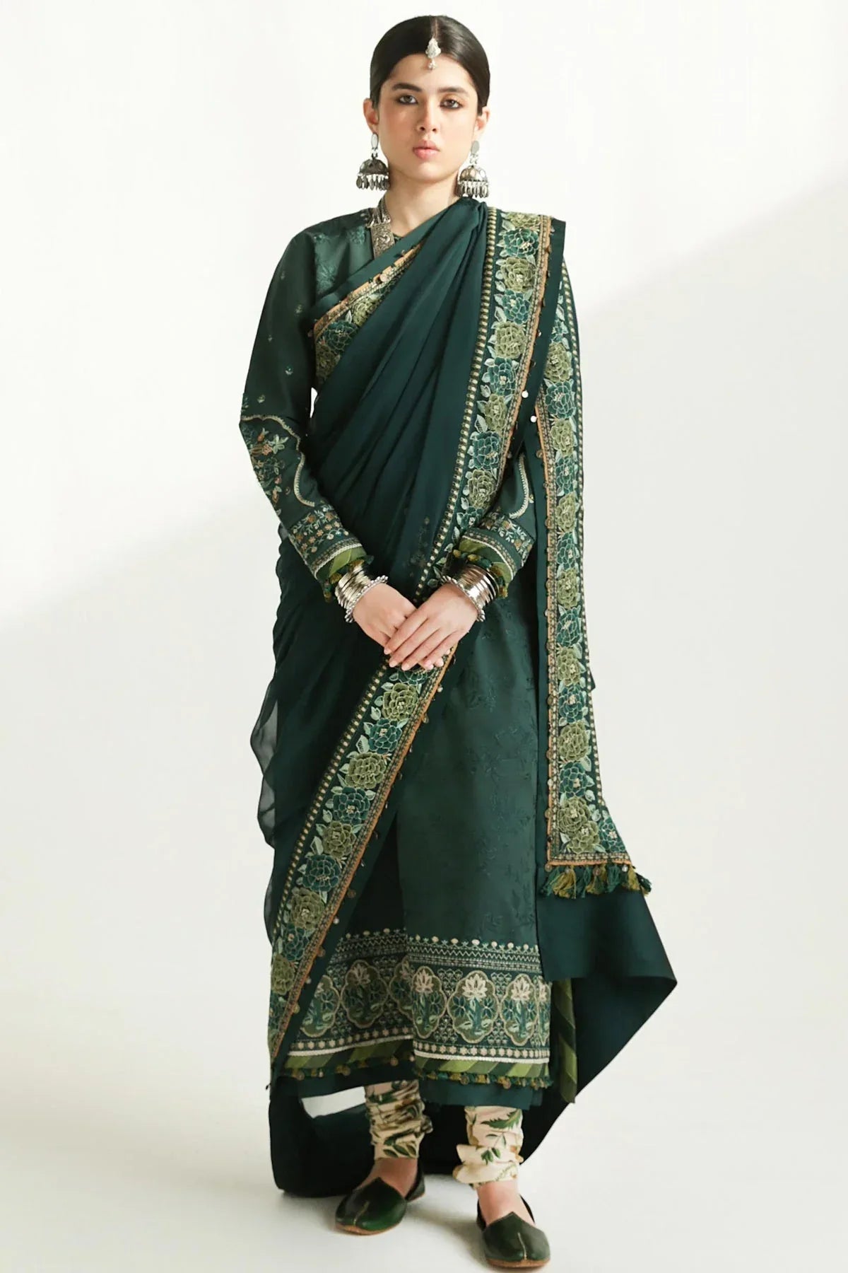 Zara Shahjahan | Luxury Lawn 24 | PARSA-9B - Rang-e-Khaas