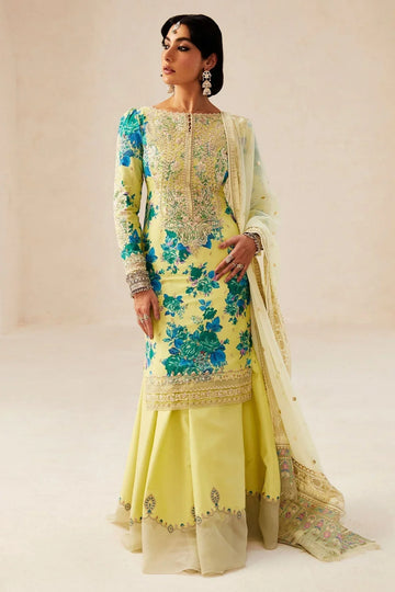 Zara Shahjahan | Luxury Lawn 24 | PHOOL KARI-13A - Rang-e-Khaas
