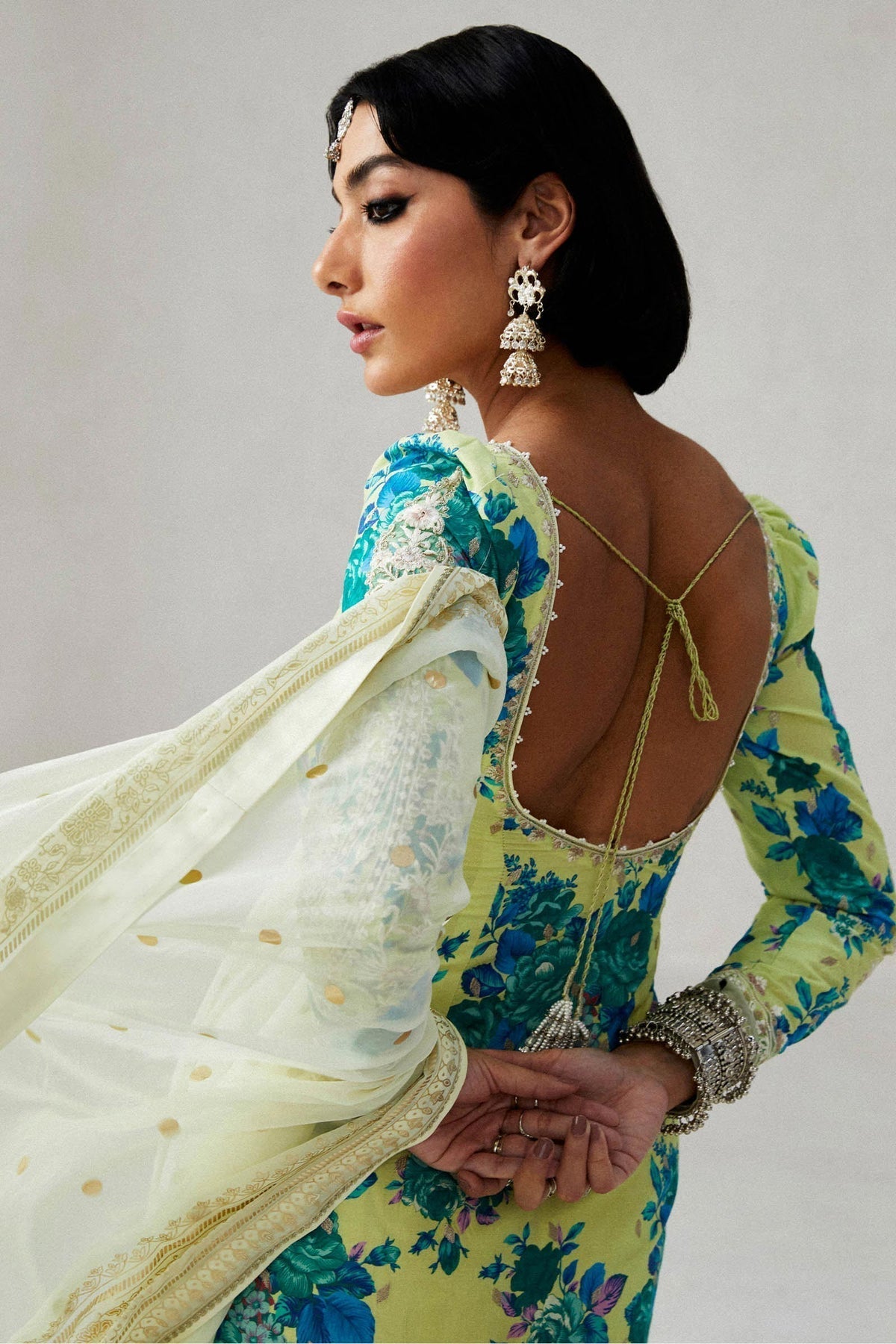 Zara Shahjahan | Luxury Lawn 24 | PHOOL KARI-13A - Rang-e-Khaas