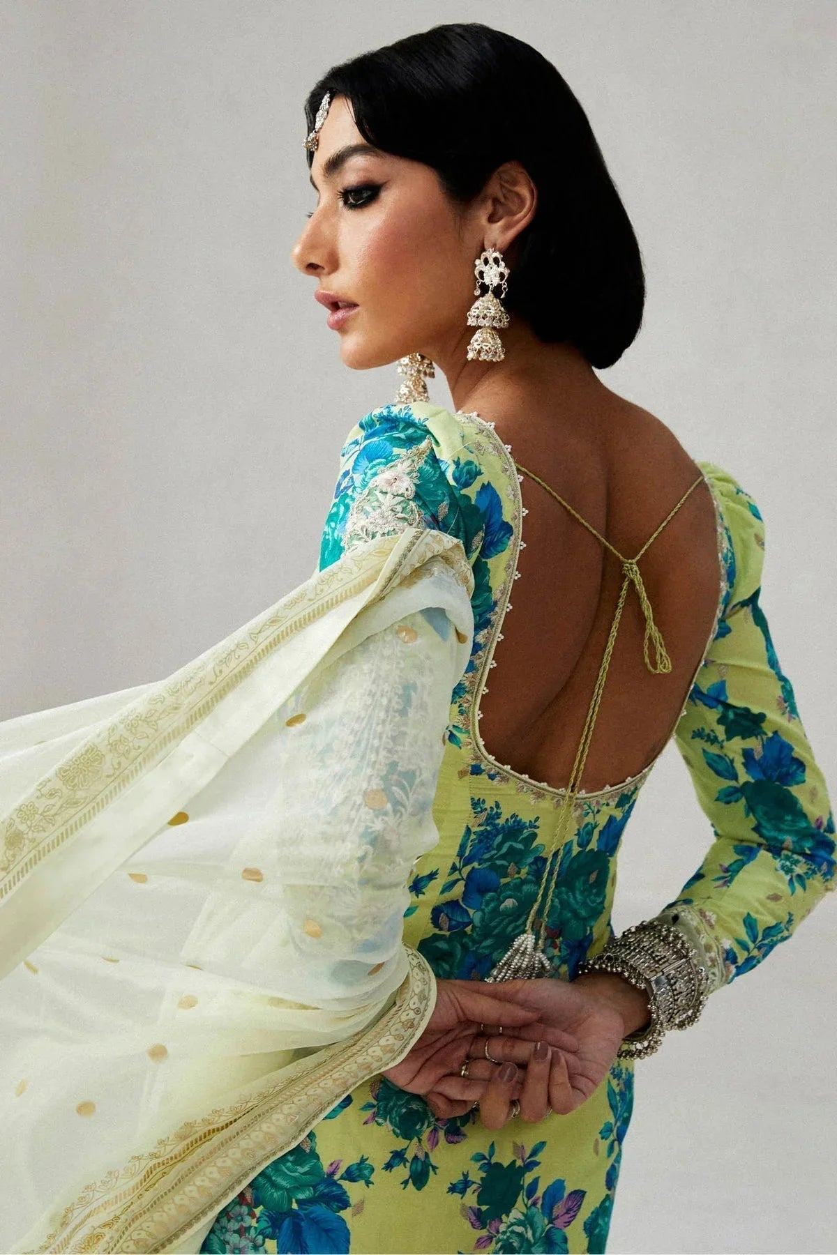 Zara Shahjahan | Luxury Lawn 24 | PHOOL KARI-13A - Rang-e-Khaas