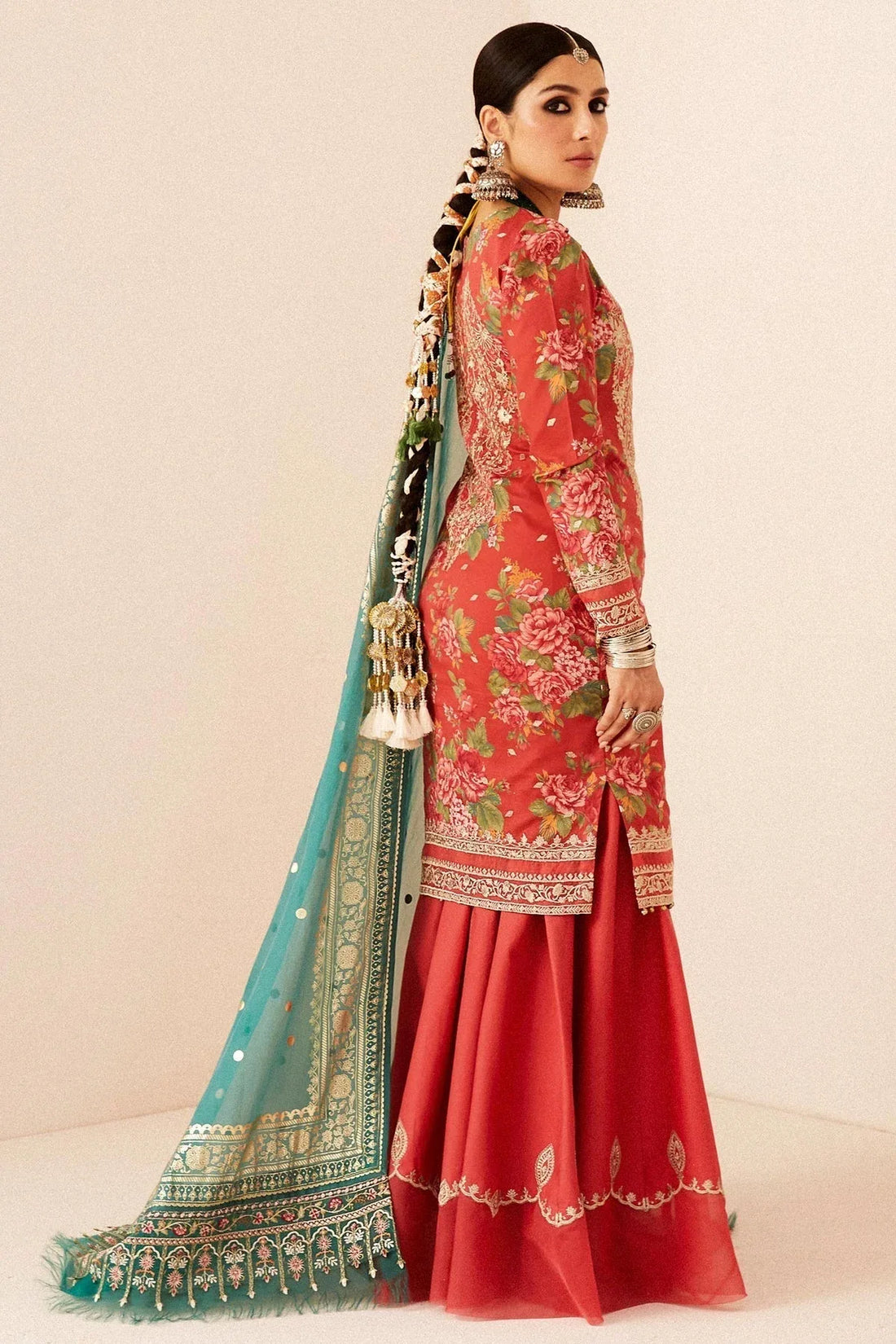 Zara Shahjahan | Luxury Lawn 24 | PHOOL KARI-13B - Rang-e-Khaas
