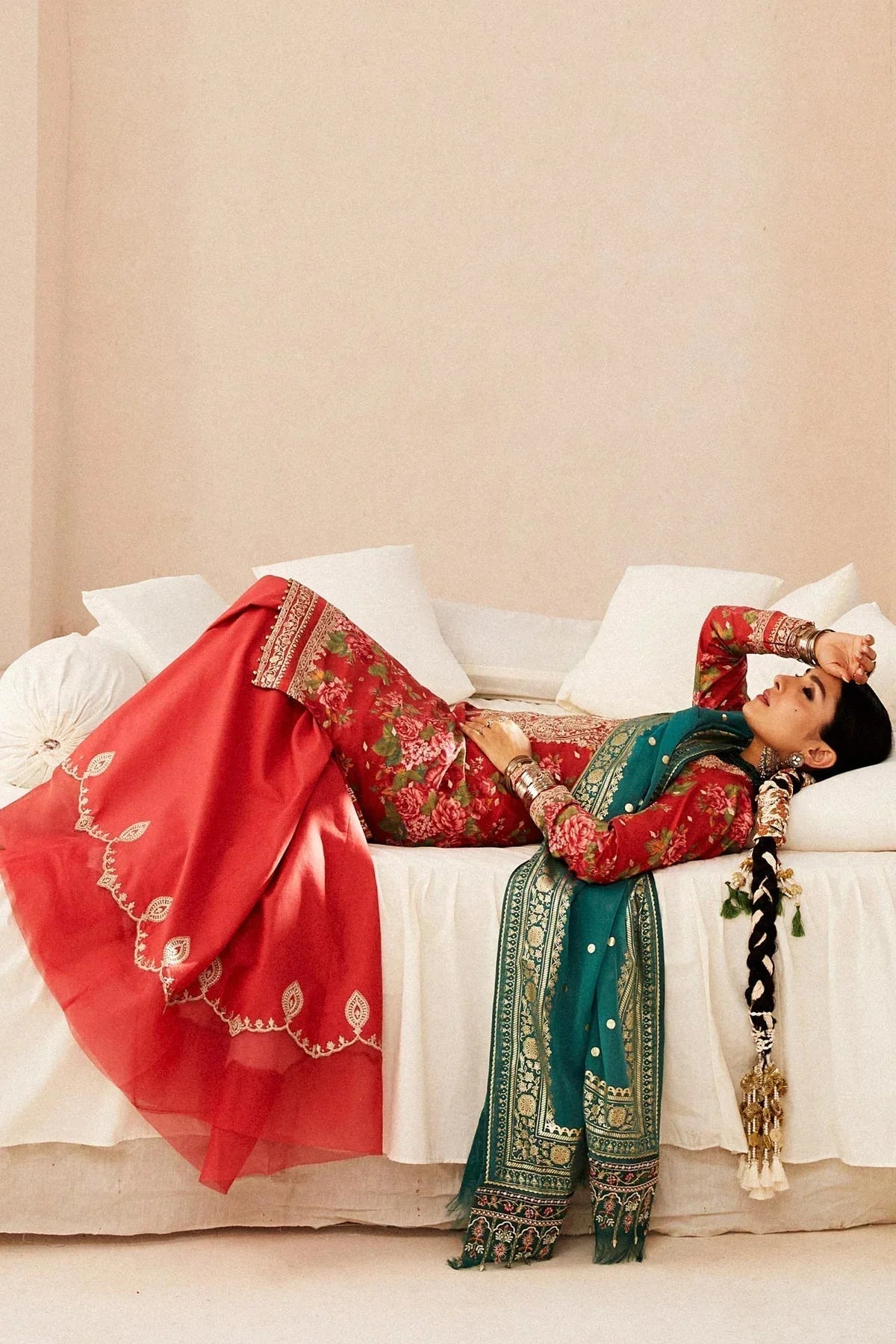 Zara Shahjahan | Luxury Lawn 24 | PHOOL KARI-13B - Rang-e-Khaas