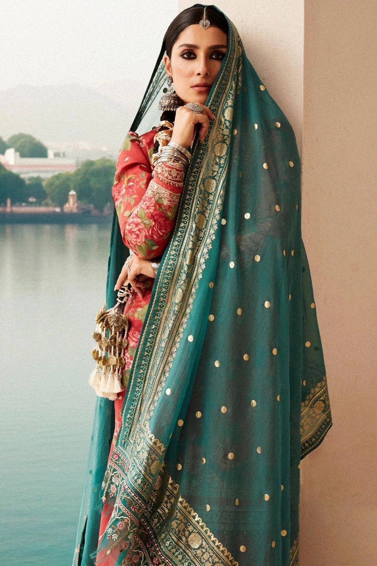 Zara Shahjahan | Luxury Lawn 24 | PHOOL KARI-13B - Rang-e-Khaas