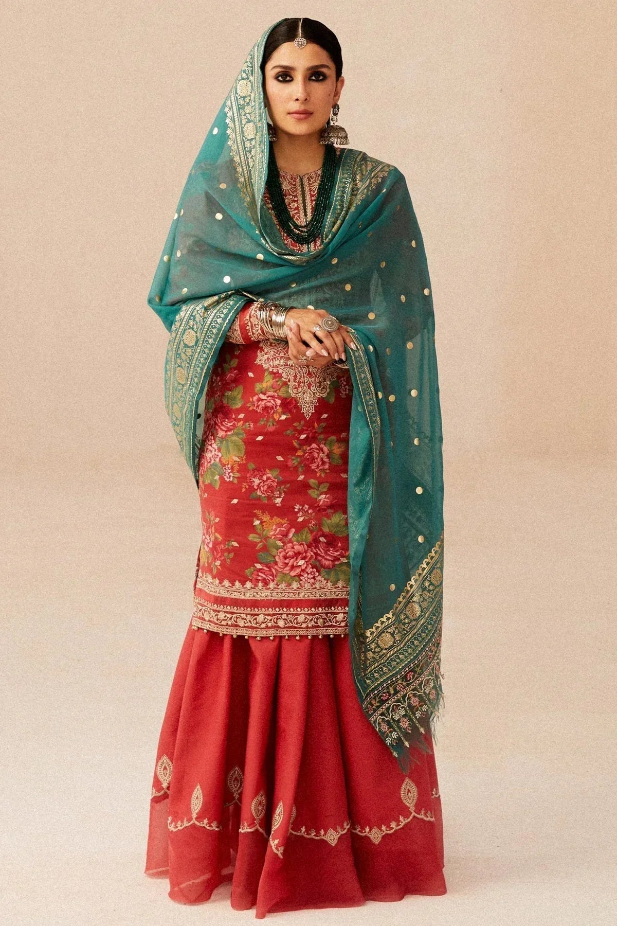 Zara Shahjahan | Luxury Lawn 24 | PHOOL KARI-13B - Rang-e-Khaas