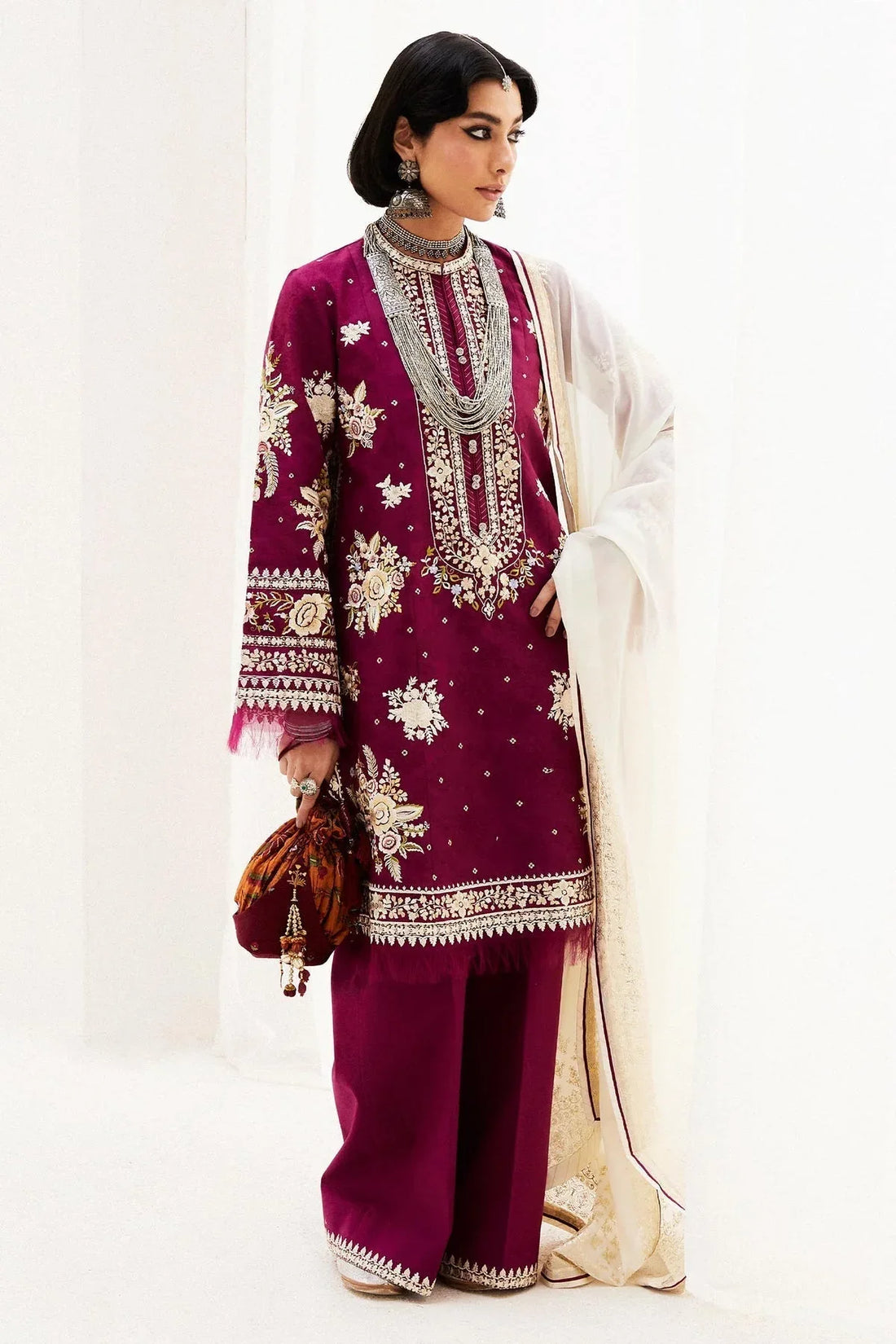 Zara Shahjahan | Luxury Lawn 24 | SIFFA-4A - Rang-e-Khaas
