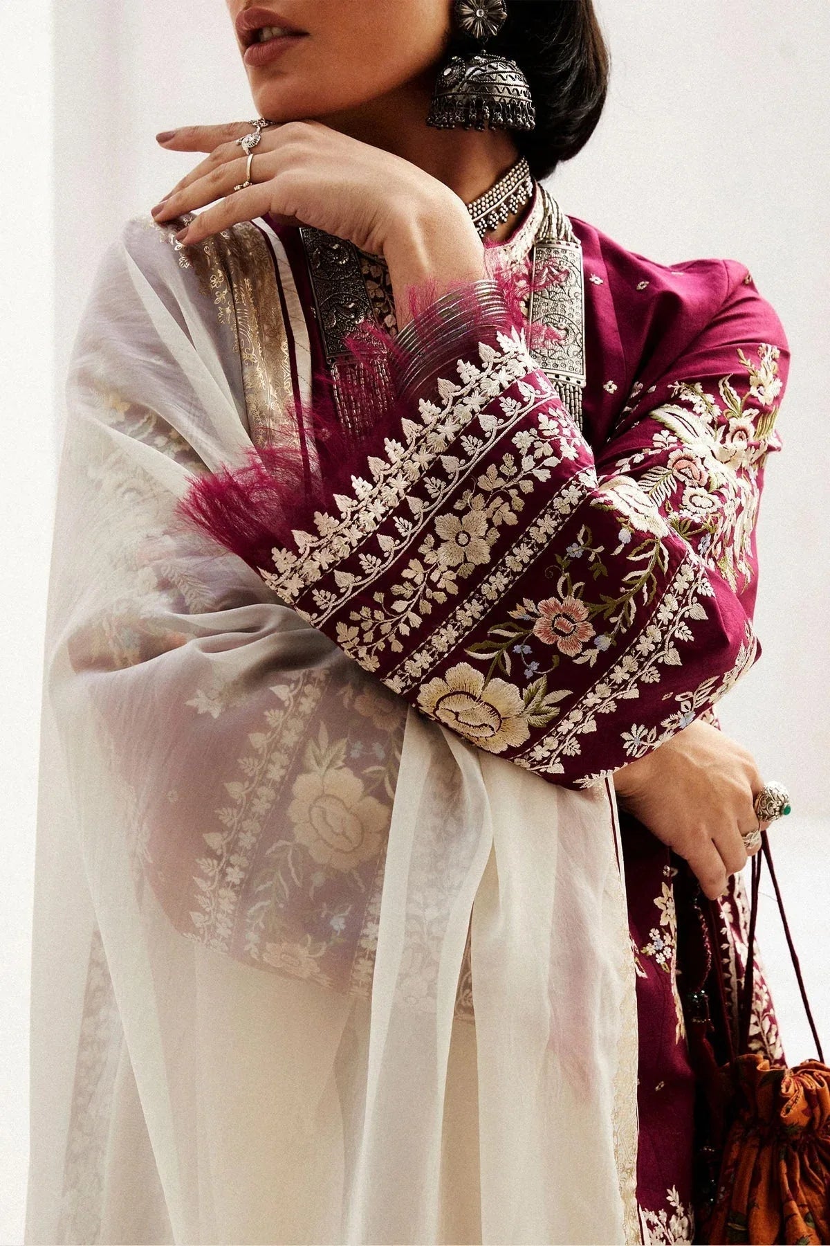 Zara Shahjahan | Luxury Lawn 24 | SIFFA-4A - Rang-e-Khaas