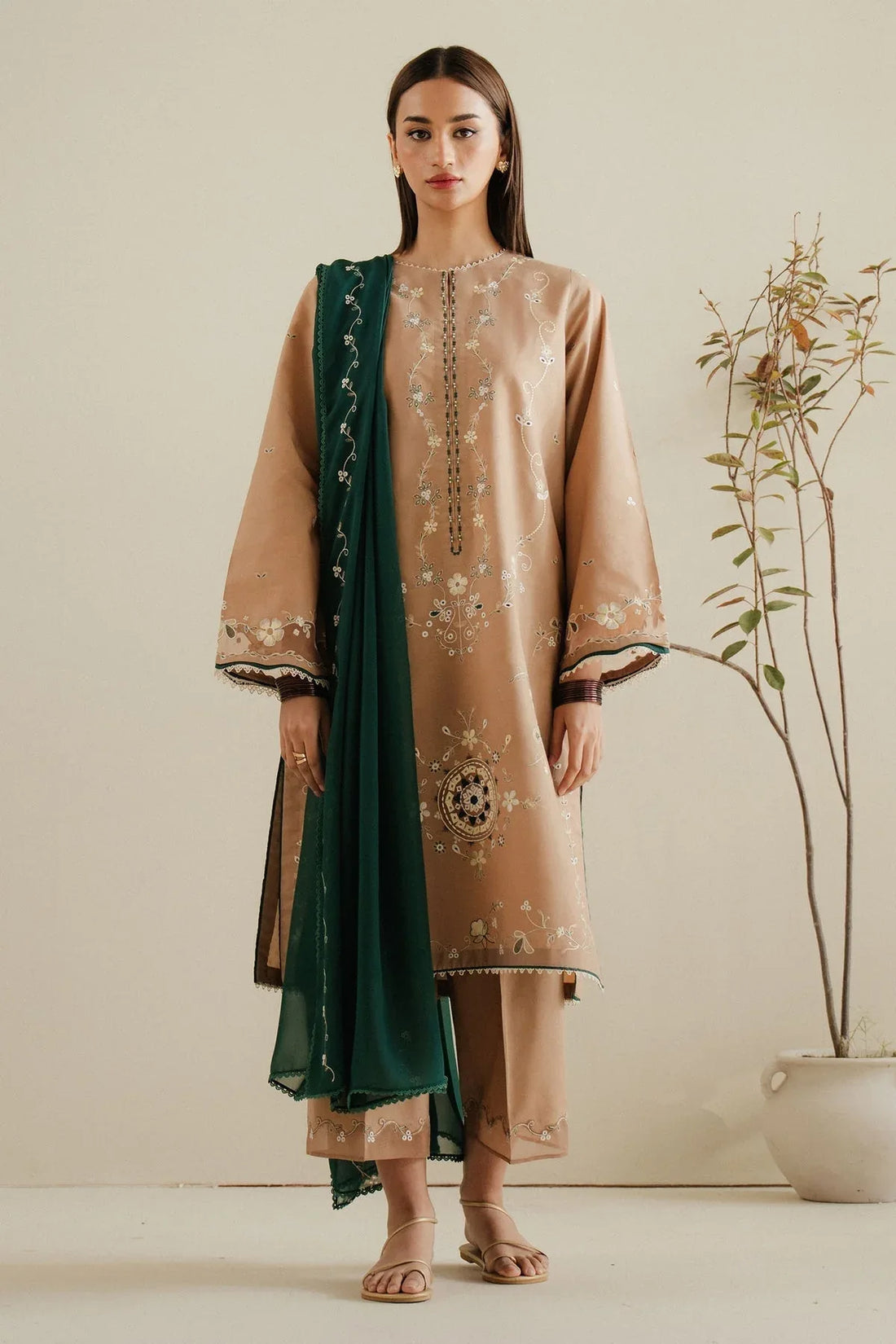 Zara Shahjahan | Pret Wear | CR25P0104 - Rang-e-Khaas