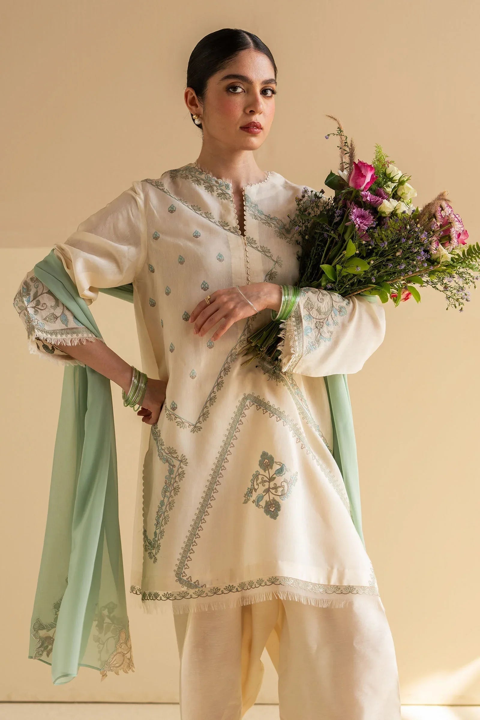 Zara Shahjahan | Pret Wear | ZC-2097 - Rang-e-Khaas