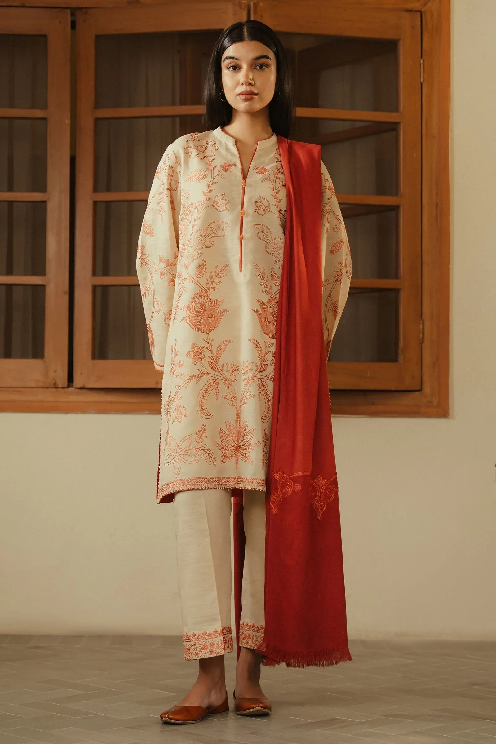 Zara Shahjahan | Pret Wear | ZC-2128 - Rang-e-Khaas