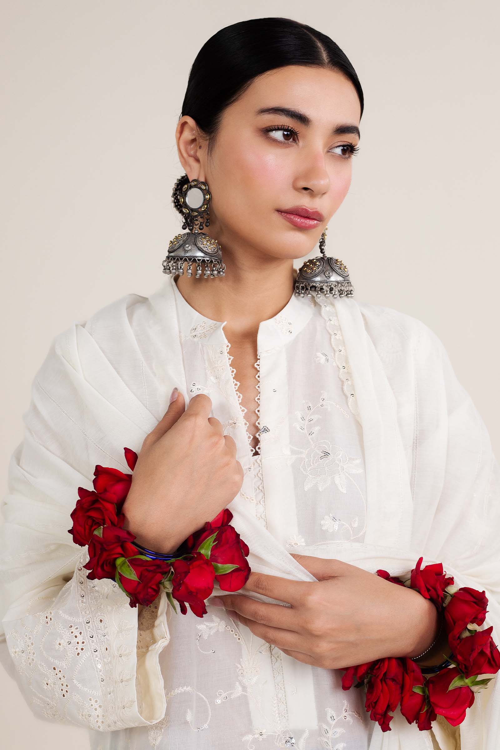 Zara Shahjahan | Stitched Lawn 24 | SL-DEENA-12B - Rang-e-Khaas