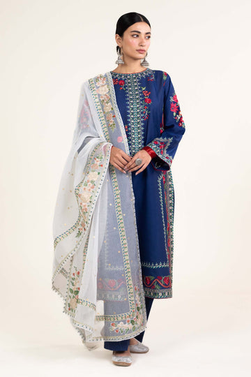 Zara Shahjahan | Stitched Lawn 24 | SL-JIYA-6B - Rang-e-Khaas