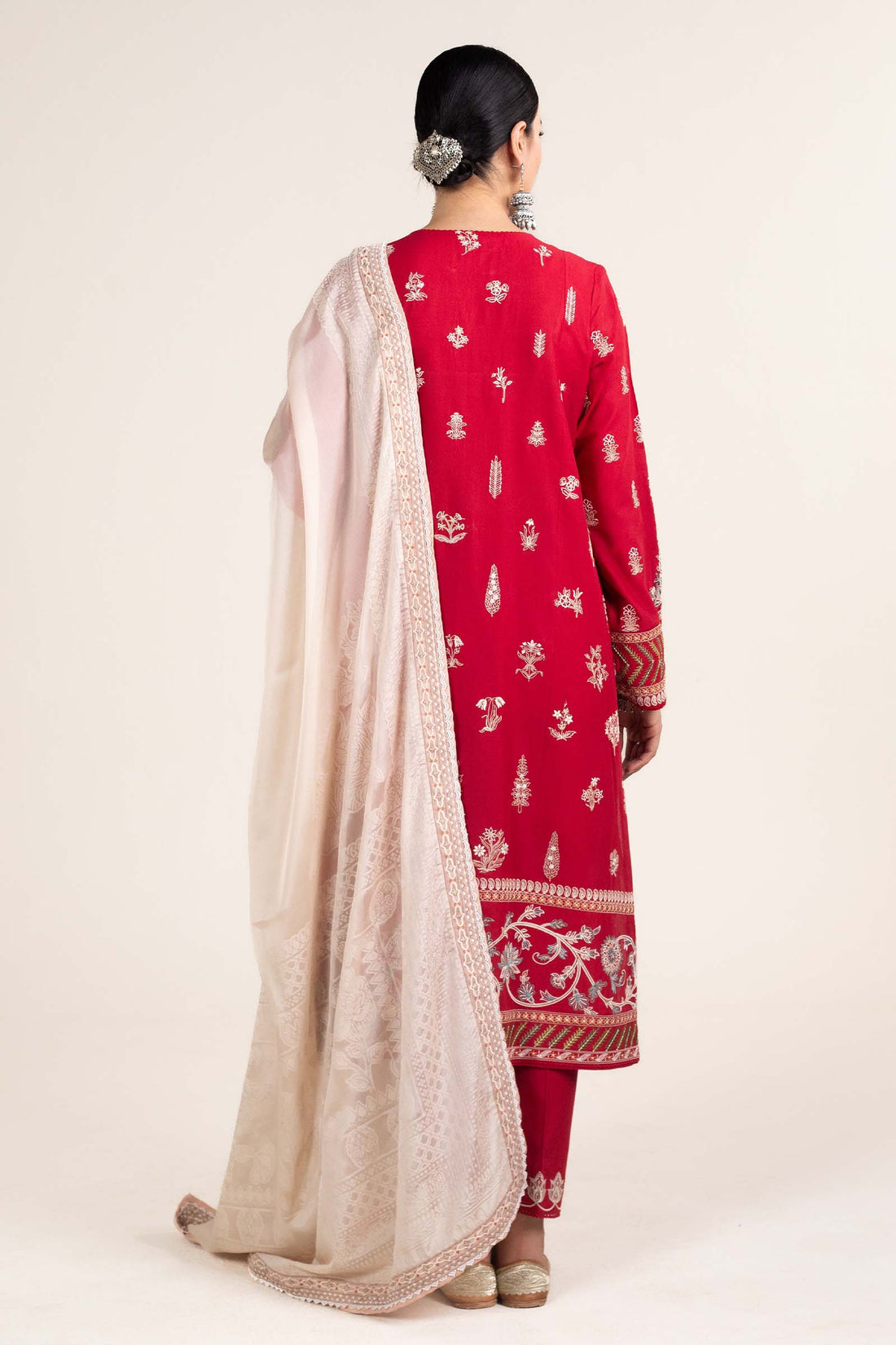 Zara Shahjahan | Stitched Lawn 24 | SL-MYRA-14A - Rang-e-Khaas
