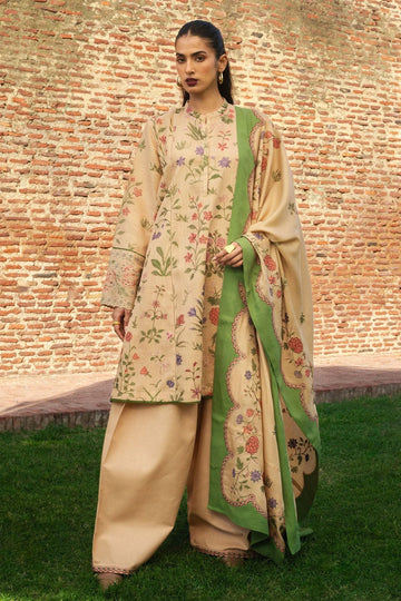 Zara Shahjahan | Winter 24 |  NEGAH-D3 - Rang-e-Khaas