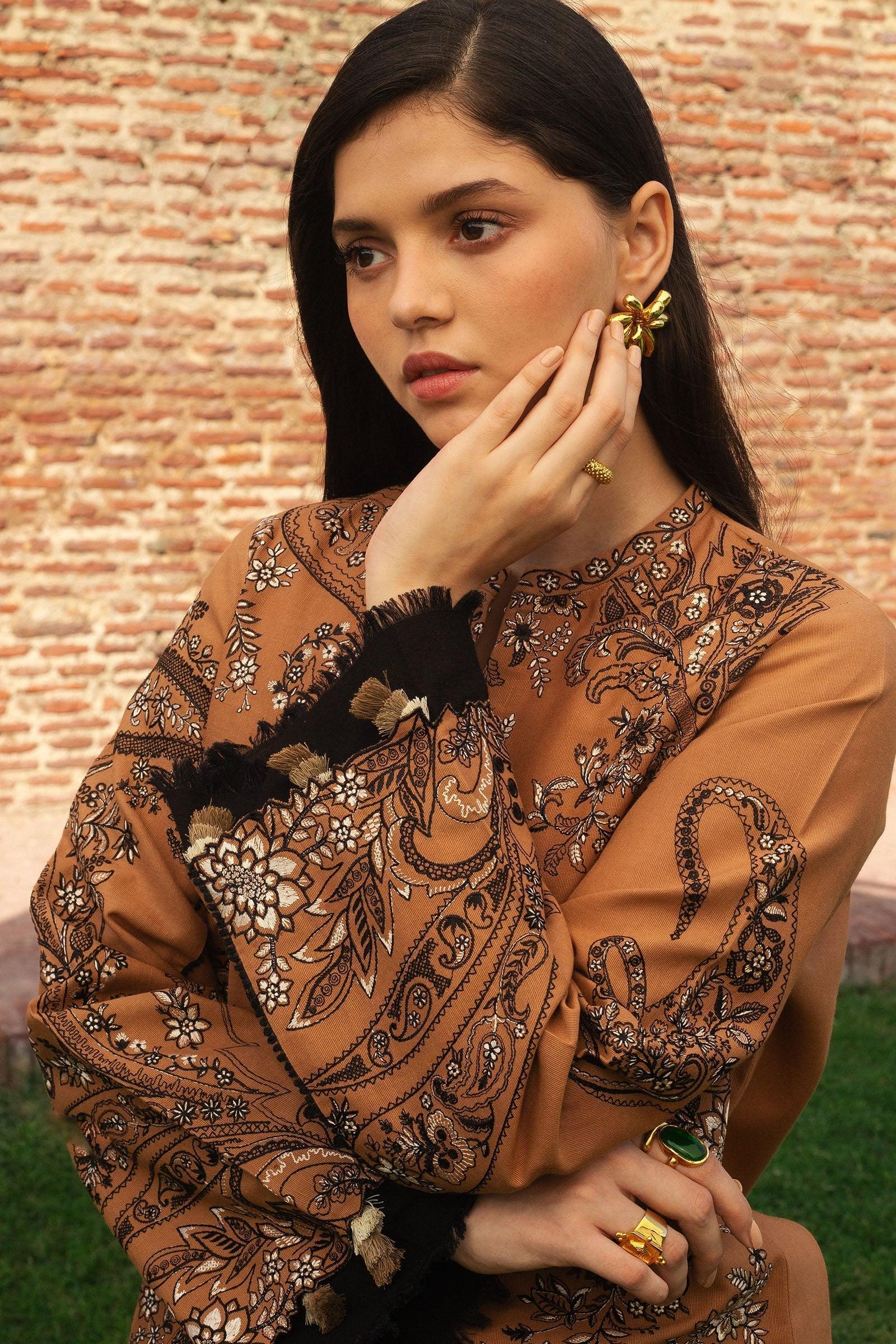 Zara Shahjahan | Winter 24 |  ROYA-D6 - Rang-e-Khaas