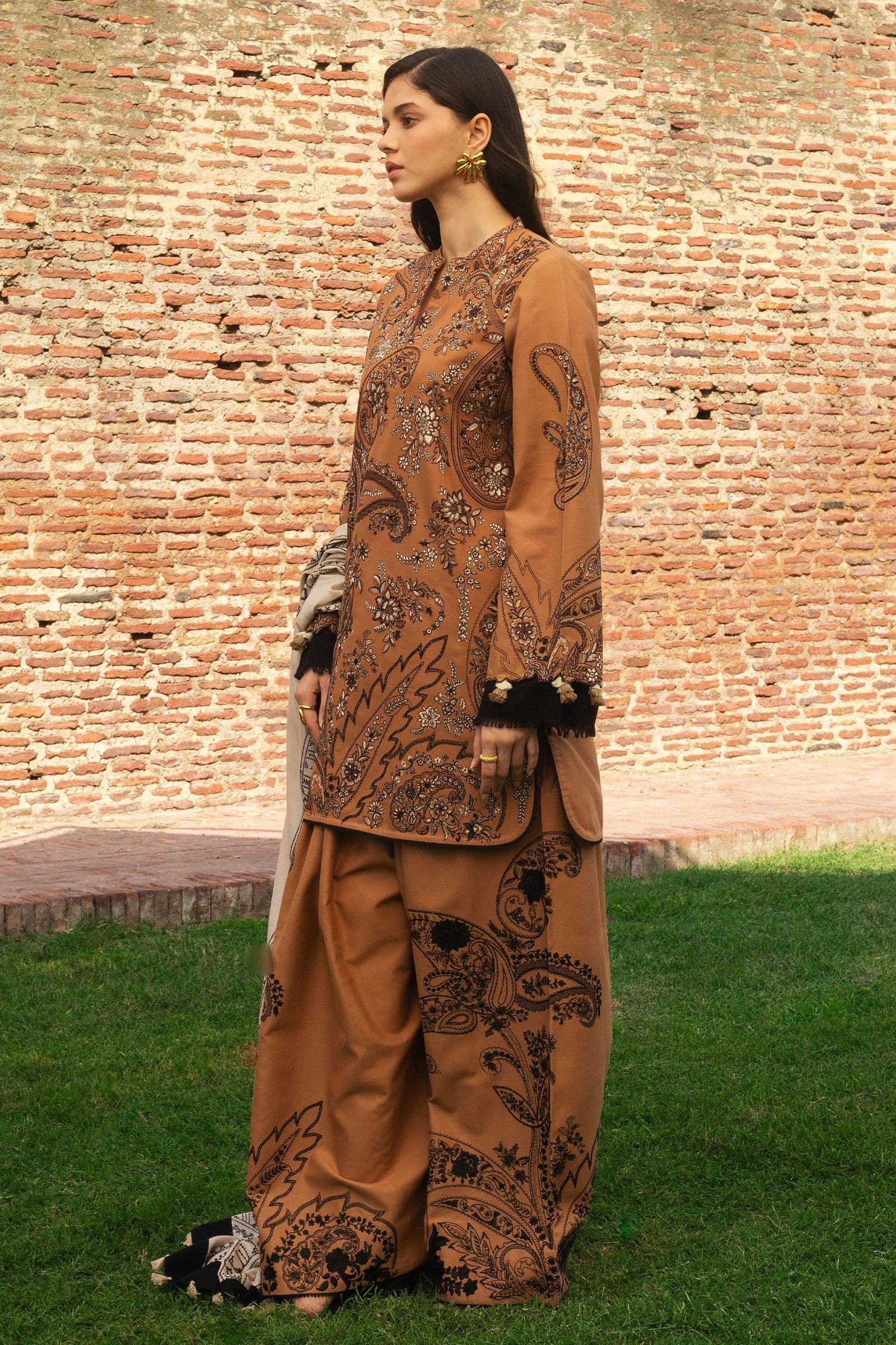 Zara Shahjahan | Winter 24 |  ROYA-D6 - Rang-e-Khaas