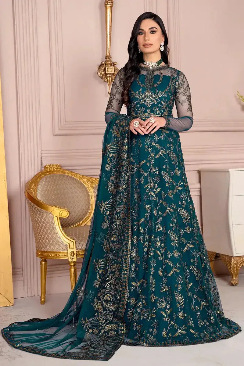 Zarif | Afreen Formals | ZA 01 EVERGREEN - Rang-e-Khaas