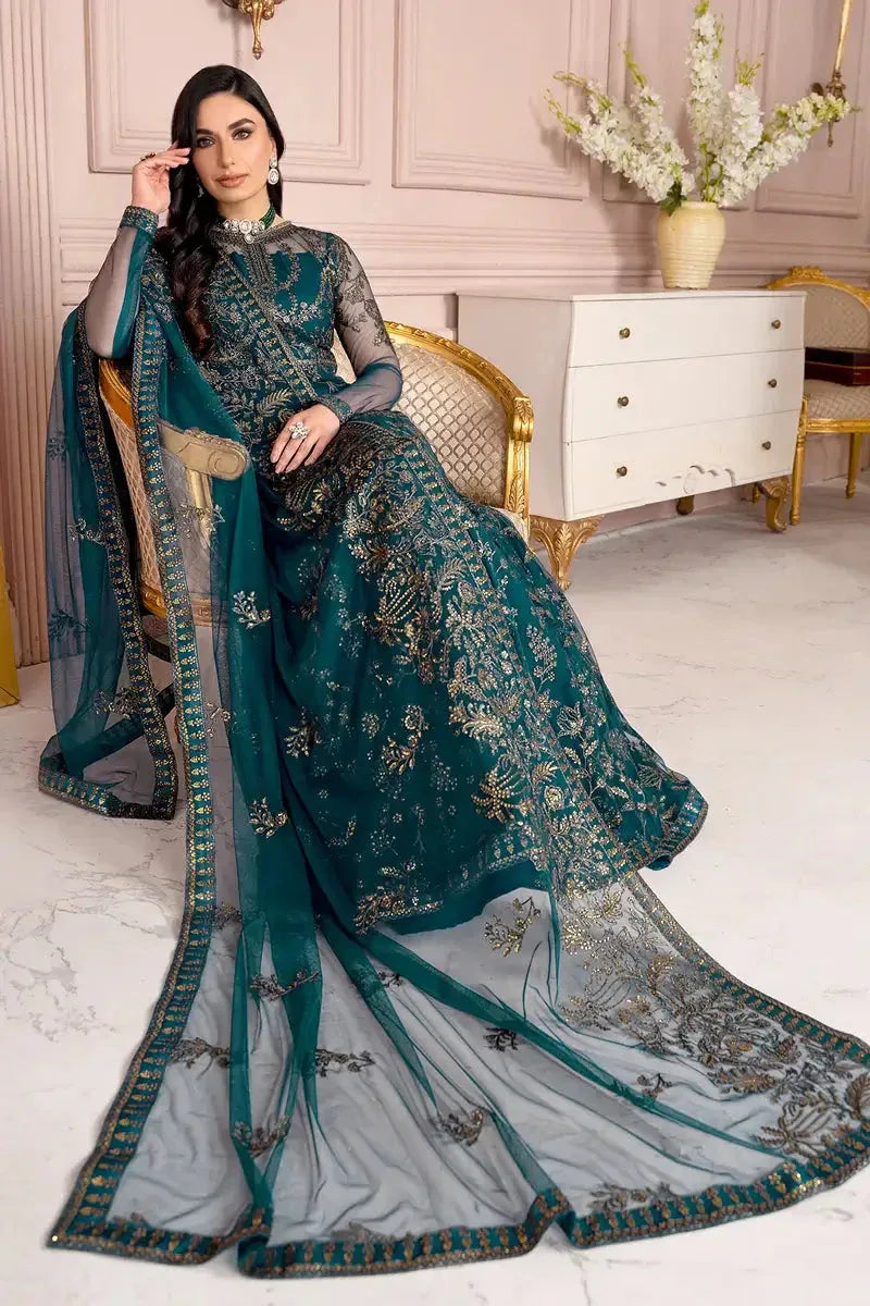 Zarif | Afreen Formals | ZA 01 EVERGREEN - Rang-e-Khaas