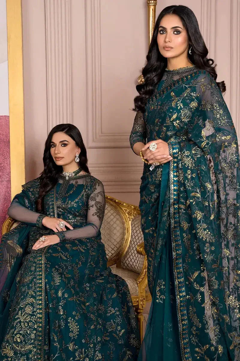 Zarif | Afreen Formals | ZA 01 EVERGREEN - Rang-e-Khaas