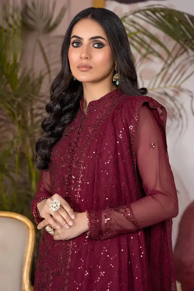 Zarif | Afreen Formals | ZA 04 MULBERRY - Rang-e-Khaas