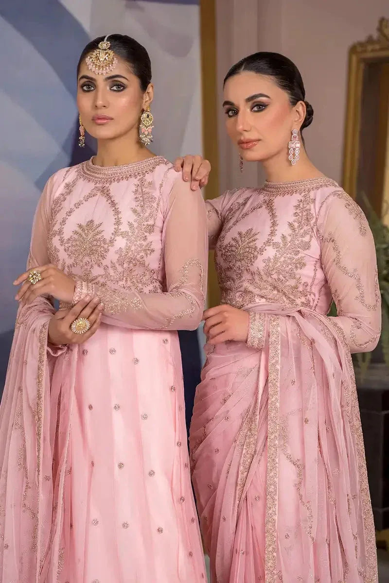 Zarif | Afreen Formals | ZA 06 FRENCH ROSE - Rang-e-Khaas
