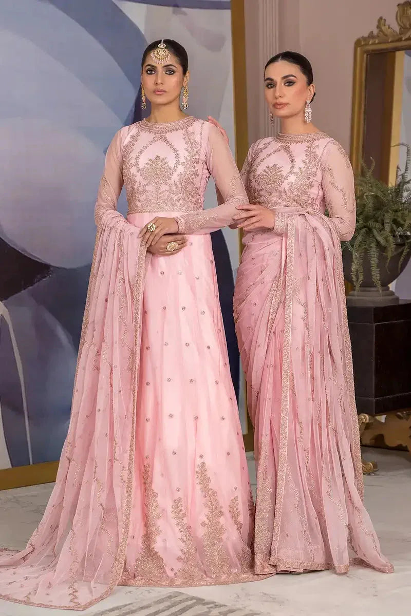 Zarif | Afreen Formals | ZA 06 FRENCH ROSE - Rang-e-Khaas