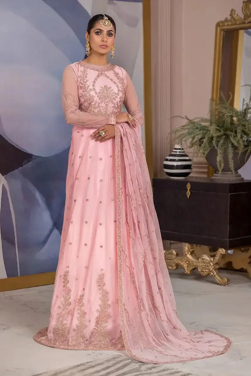 Zarif | Afreen Formals | ZA 06 FRENCH ROSE - Rang-e-Khaas