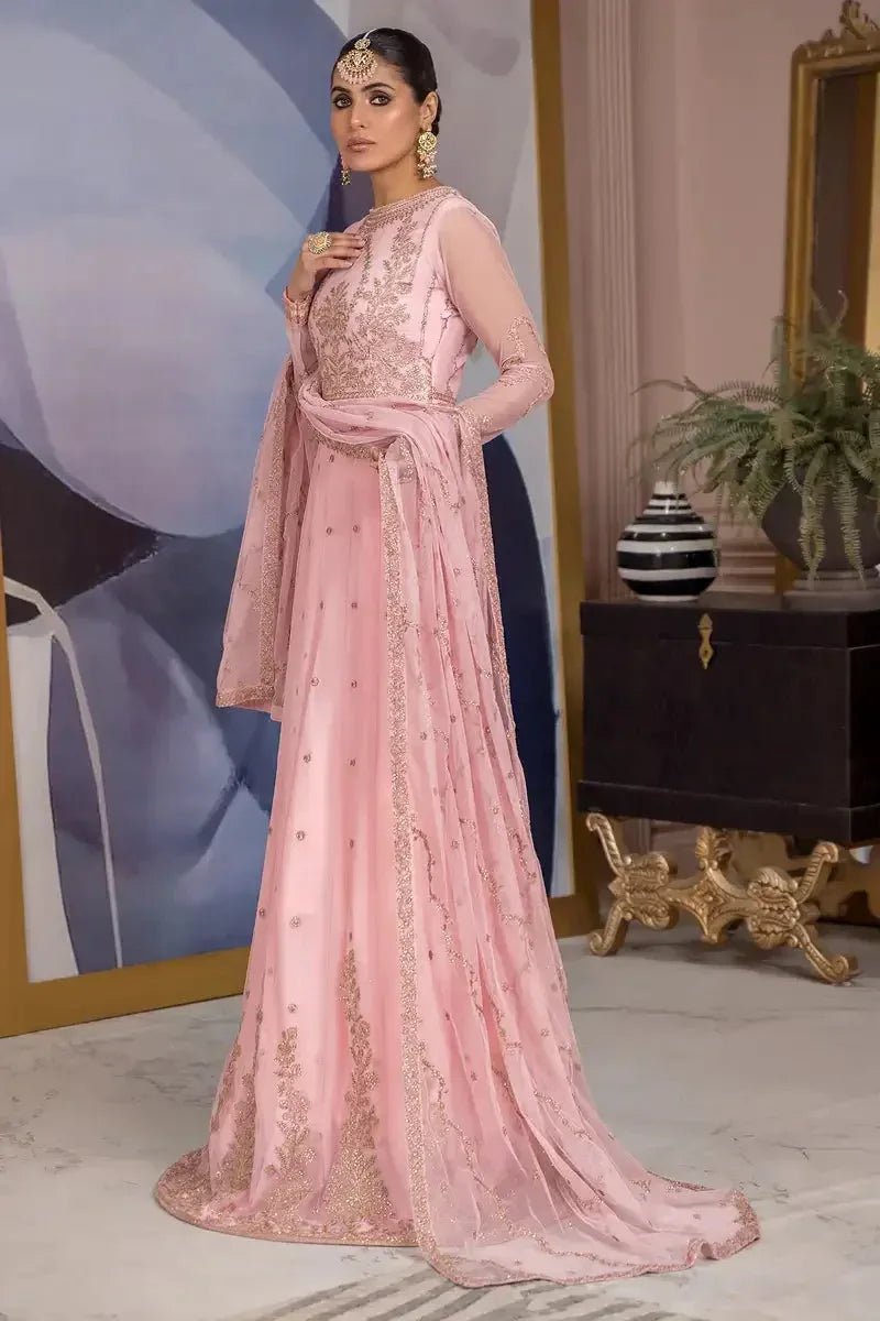 Zarif | Afreen Formals | ZA 06 FRENCH ROSE - Rang-e-Khaas