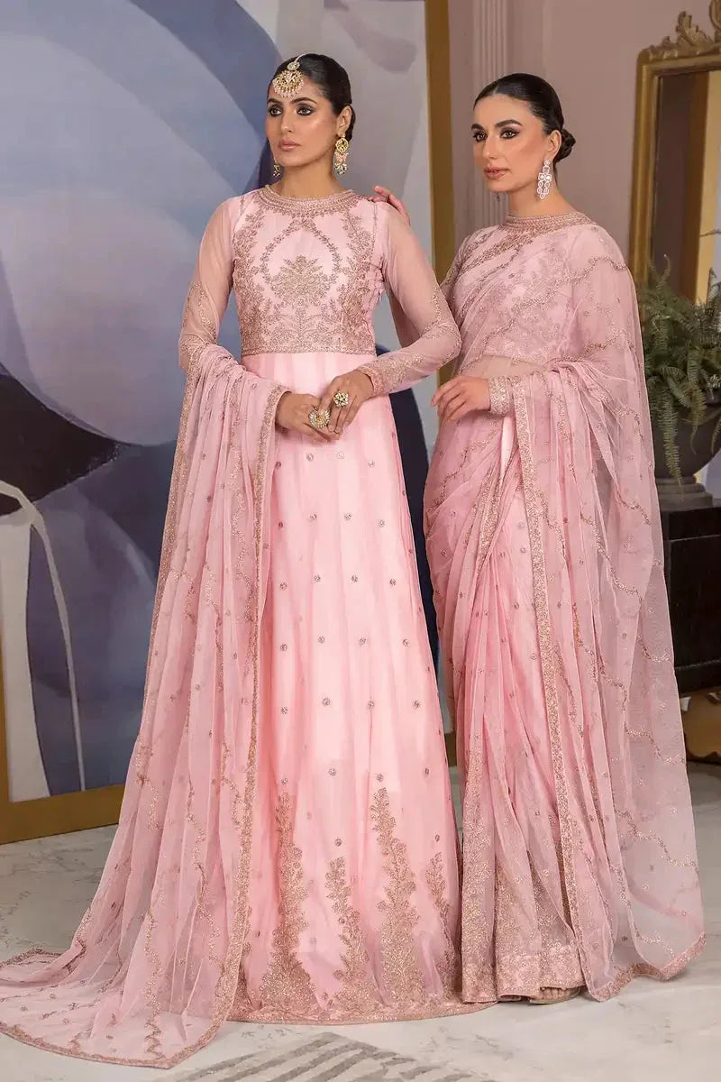 Zarif | Afreen Formals | ZA 06 FRENCH ROSE - Rang-e-Khaas