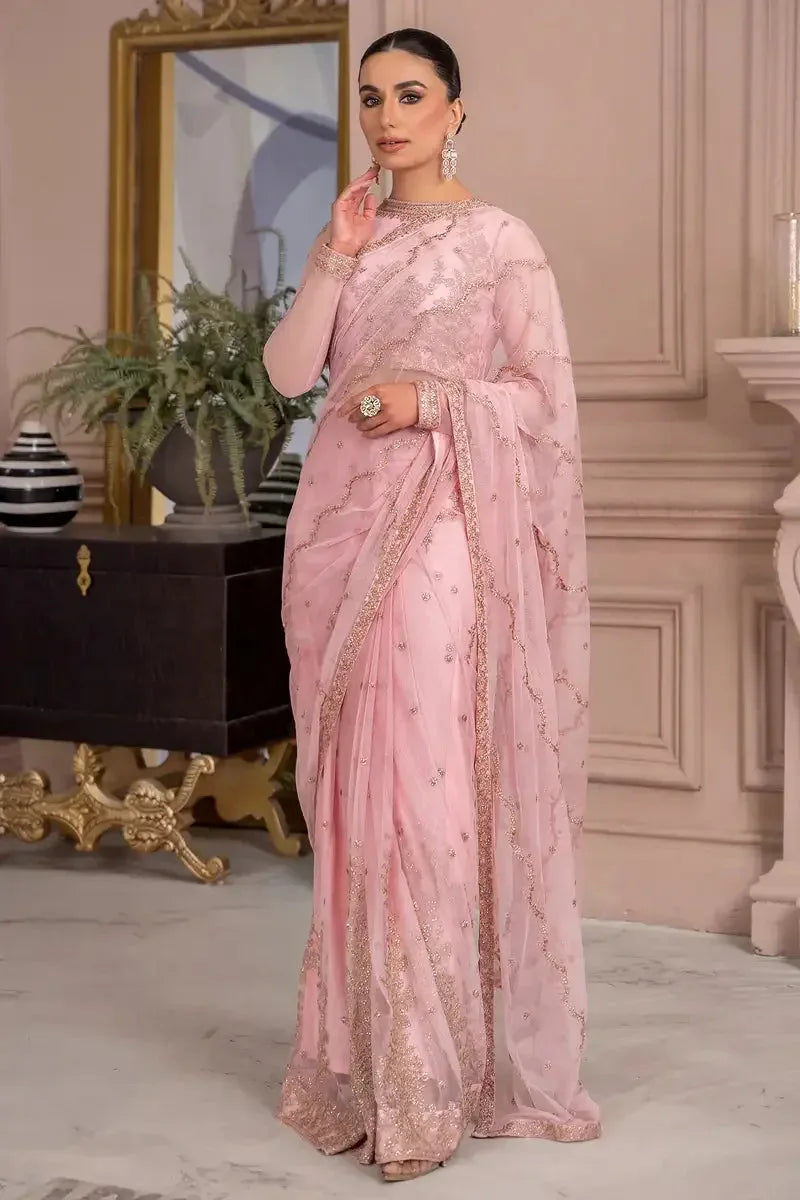 Zarif | Afreen Formals | ZA 06 FRENCH ROSE - Rang-e-Khaas