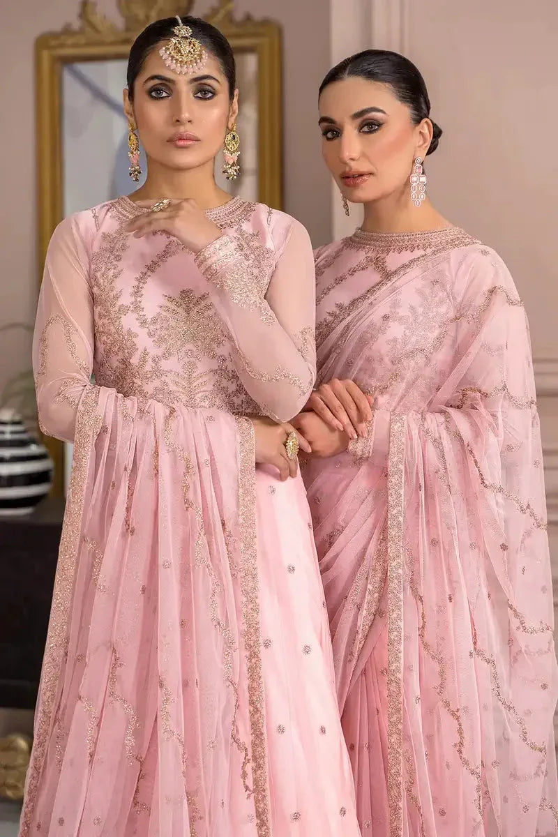 Zarif | Afreen Formals | ZA 06 FRENCH ROSE - Rang-e-Khaas