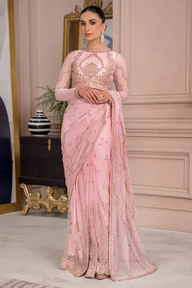 Zarif | Afreen Formals | ZA 06 FRENCH ROSE - Rang-e-Khaas