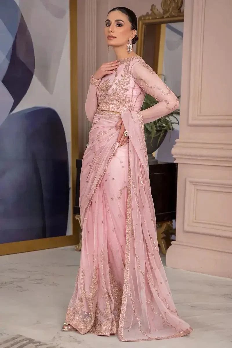 Zarif | Afreen Formals | ZA 06 FRENCH ROSE - Rang-e-Khaas