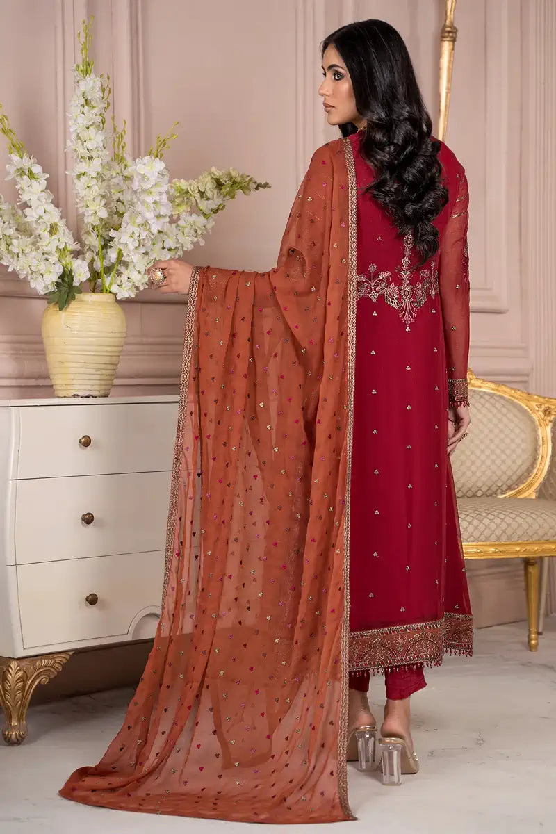 Zarif | Afreen Formals | ZA 08 GARNET - Rang-e-Khaas