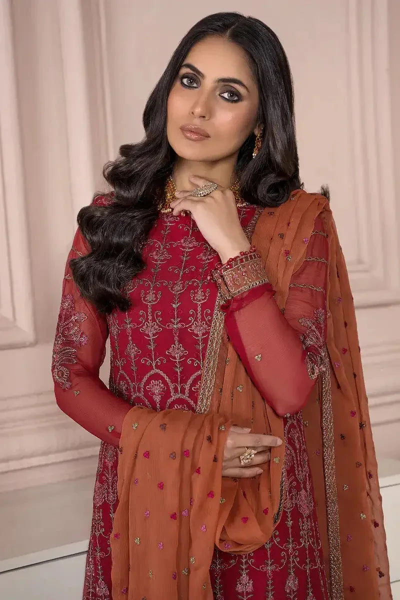 Zarif | Afreen Formals | ZA 08 GARNET - Rang-e-Khaas