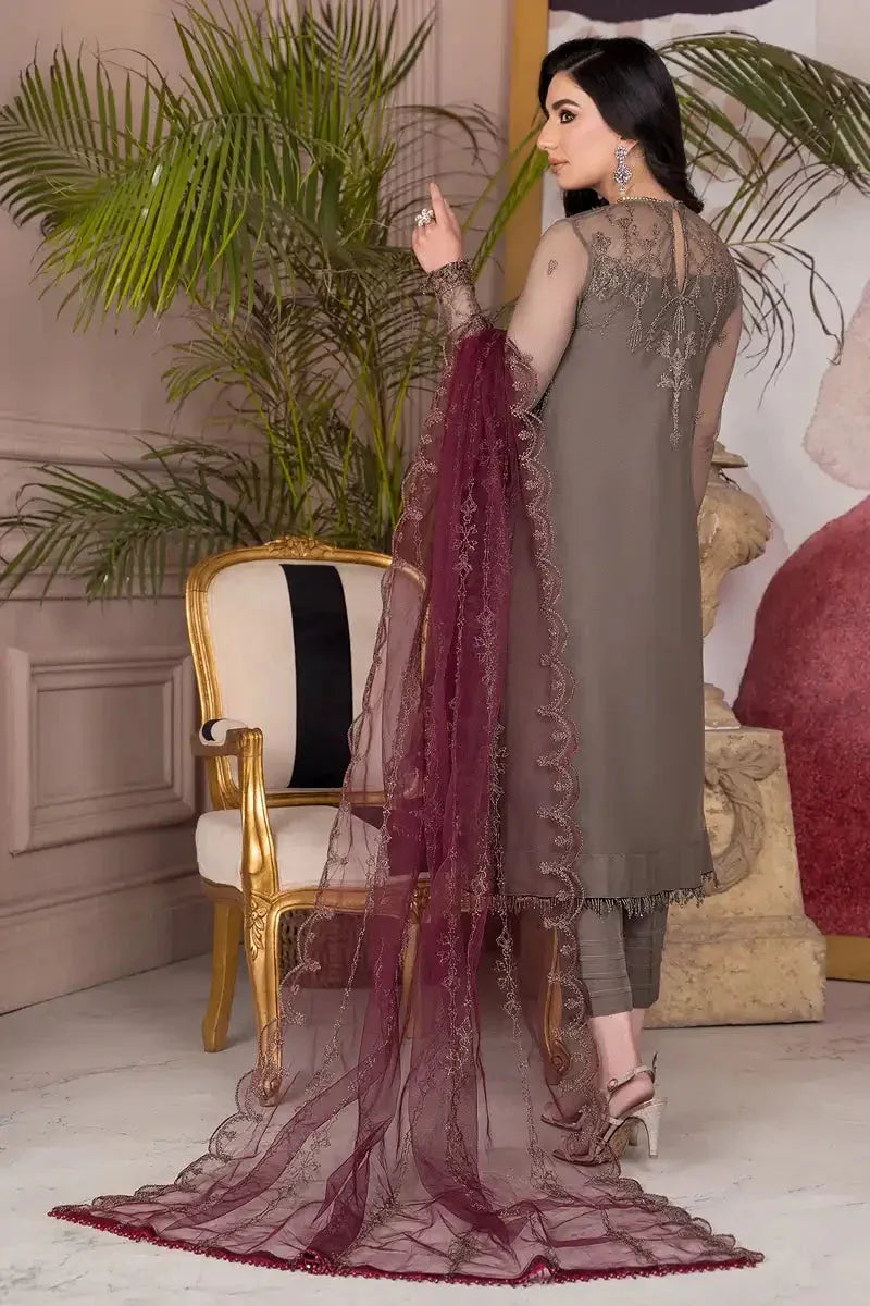 Zarif | Afreen Formals | ZA 10 DOVE - Rang-e-Khaas