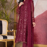 Zarif | Afreen Formals | ZA 04 MULBERRY