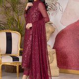 Zarif | Afreen Formals | ZA 04 MULBERRY