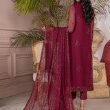 Zarif | Afreen Formals | ZA 04 MULBERRY