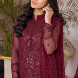 Zarif | Afreen Formals | ZA 04 MULBERRY