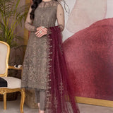 Zarif | Afreen Formals | ZA 10 DOVE